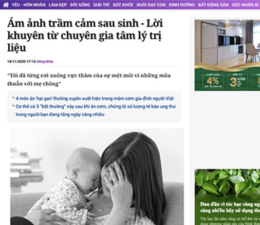 [Phụ nữ & Gia đình] Ám ảnh trầm cảm sau sinh - Lời khuyên từ chuyên gia tâm lý