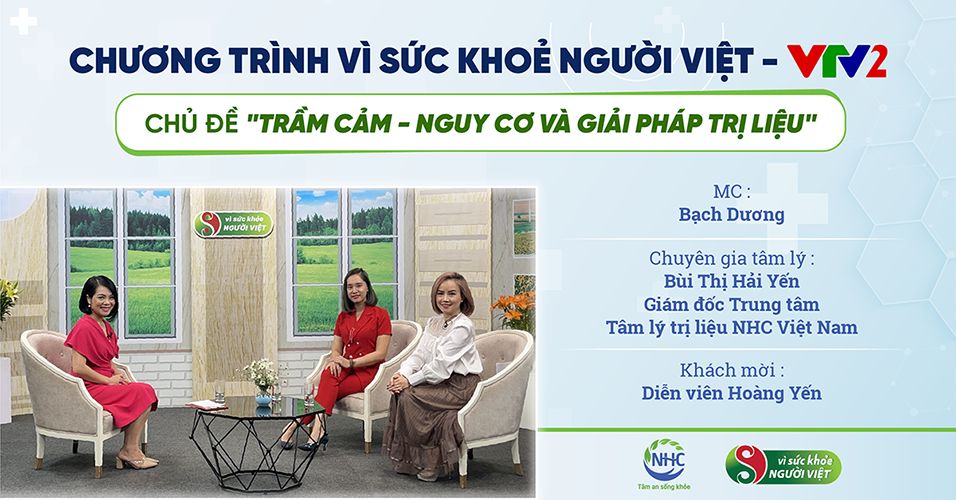 [VTV] VTV2 giới thiệu giải pháp hỗ trợ gỡ rối trầm cảm không dùng thuốc của Trung tâm NHC Việt Nam
