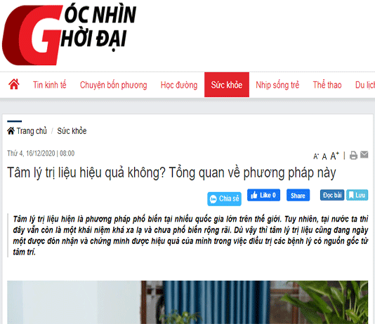 [Góc nhìn thời đại] Hỗ trợ tham vấn tâm lý hiệu quả không? Tổng quan về phương pháp này